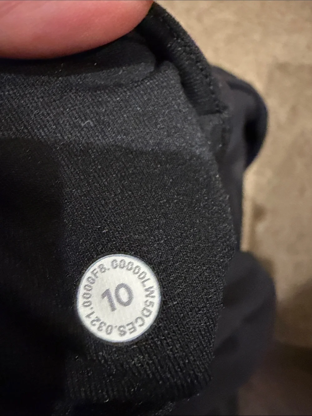 Lululemon Women's Black High-Waist Performance Leggings